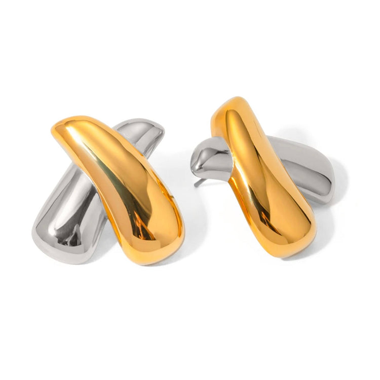 Statement X Earrings XMTX Collections