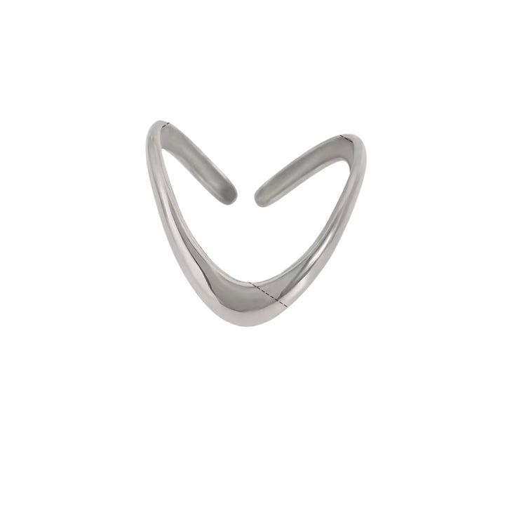 Add a touch of cuteness to your everyday look with our U Staking Open Ring. The minimalistic design allows for easy stacking, making it a versatile piece for any outfit.
Metal: Stainless Steel
Size: Adjustable/ fits Size 7/8
Non Tarnish, Water Resistant, Shower & Beach Friendly! Made to Last!