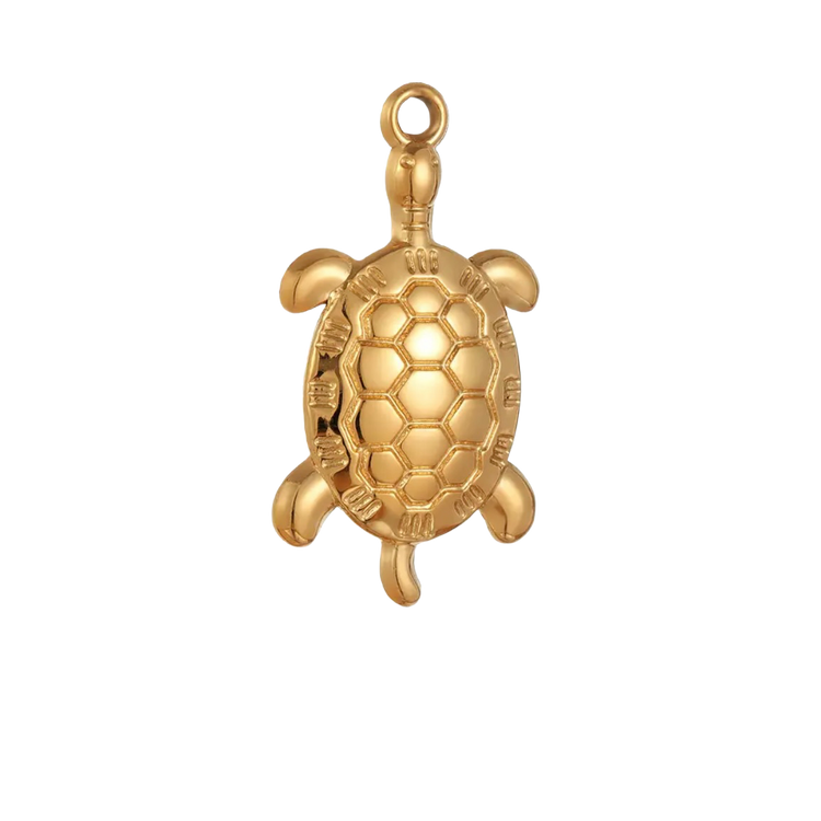 Gold Turtle Charm XMTX Collections