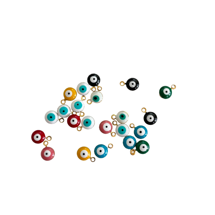 Gold Evil Eye Charm XMTX Collections