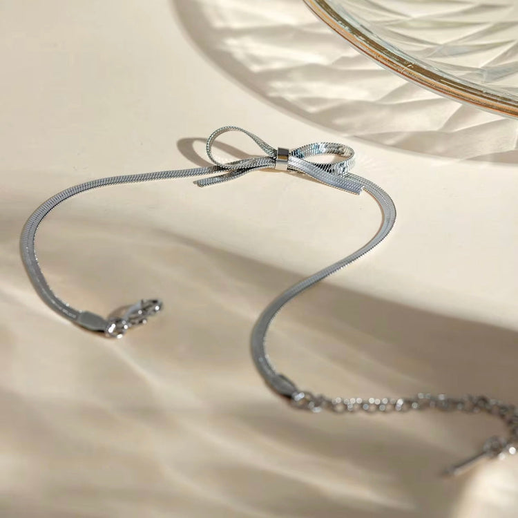 Bow Snake Link Anklet XMTX Collections