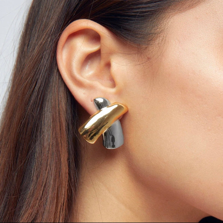 Statement X Earrings XMTX Collections
