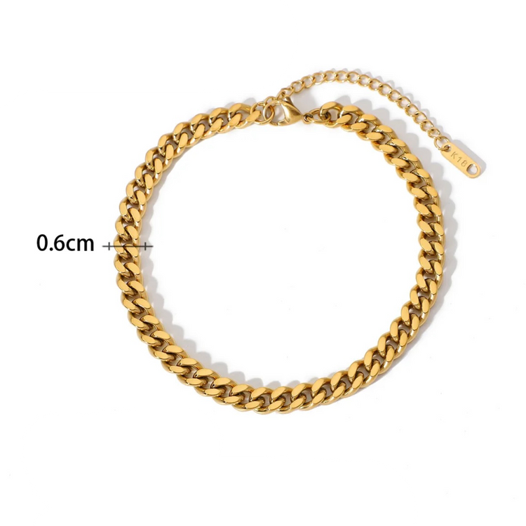 Cuban Link Anklet XMTX Collections
