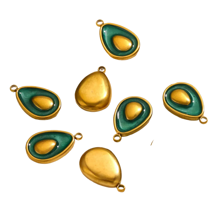 Green Avocado Charm XMTX Collections