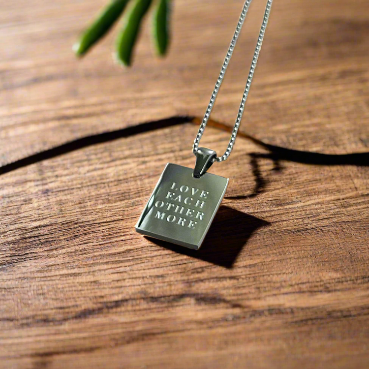 Love Each Other More Affirmation ❤️ Necklace XMTX Collections