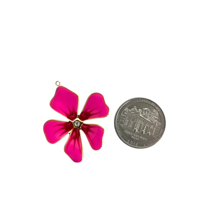 Pink Flower Charm XMTX Collections