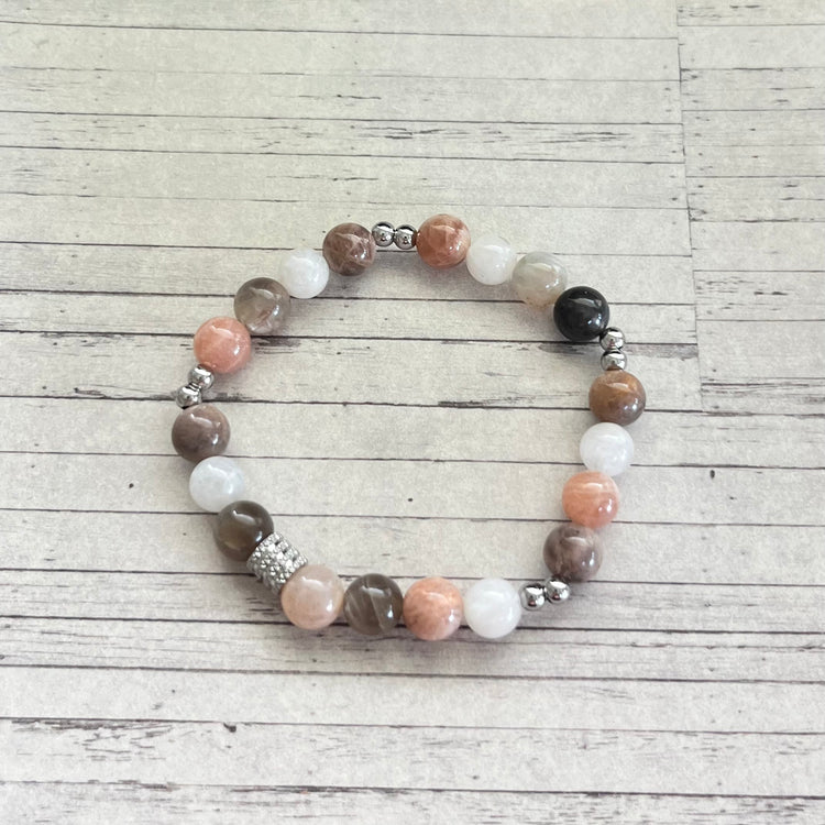MoonStone Stretch Bracelet XMTX Collections