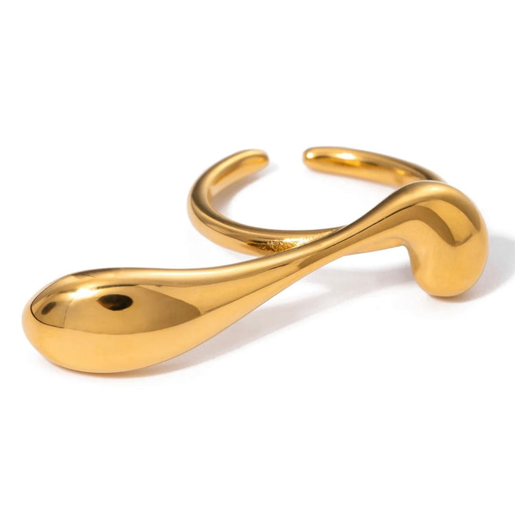 Fluid Wave Open Ring XMTX Collections