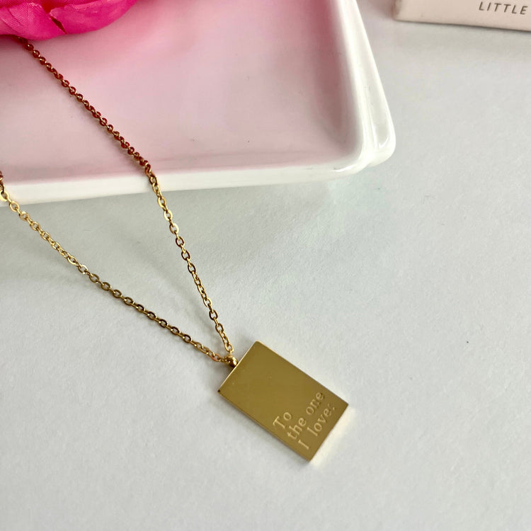 To The One I Love ❤️ Necklace XMTX Collections