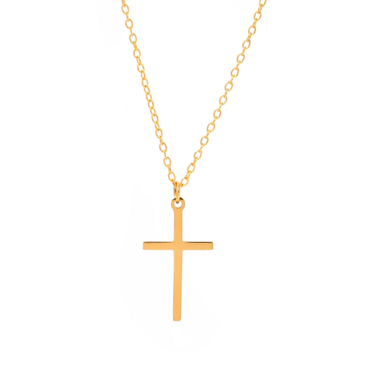 Minimalistic Cross Necklace XMTX Collections