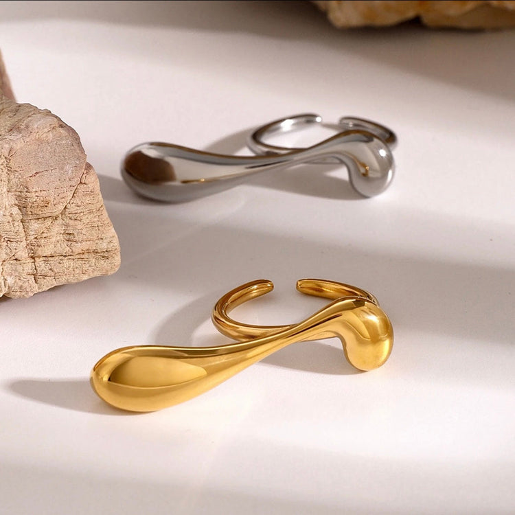 Fluid Wave Open Ring XMTX Collections