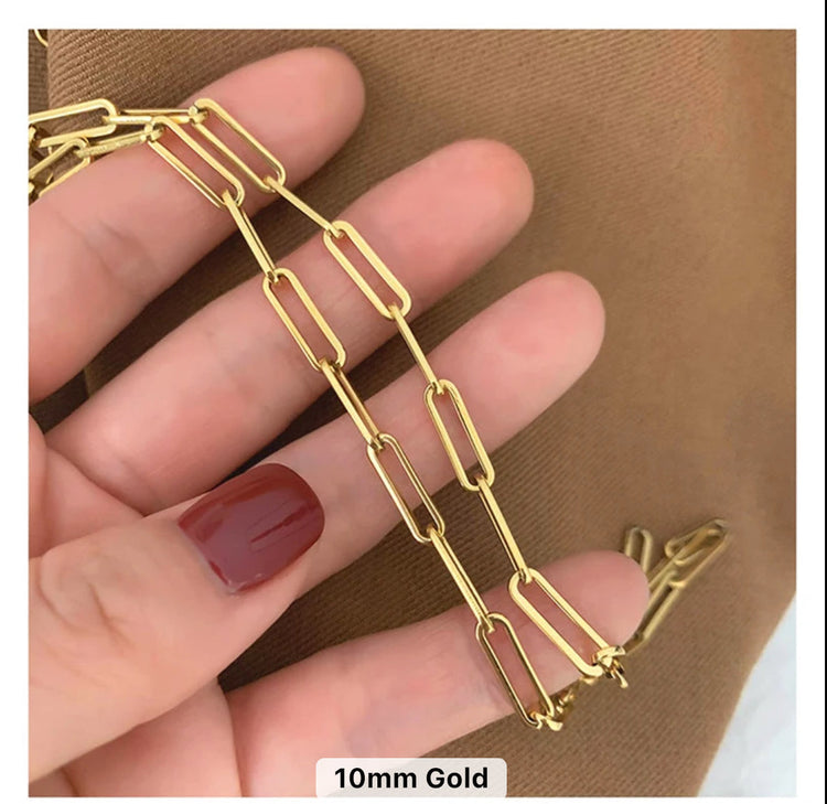 Skylar Paperclip Necklace XMTX Collections