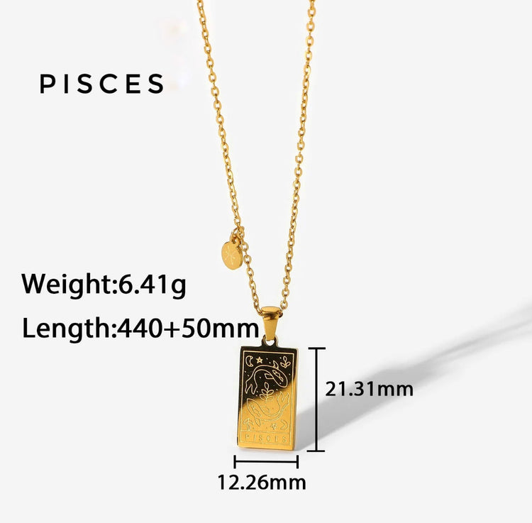 Zodiac Reversible Necklaces XMTX Collections