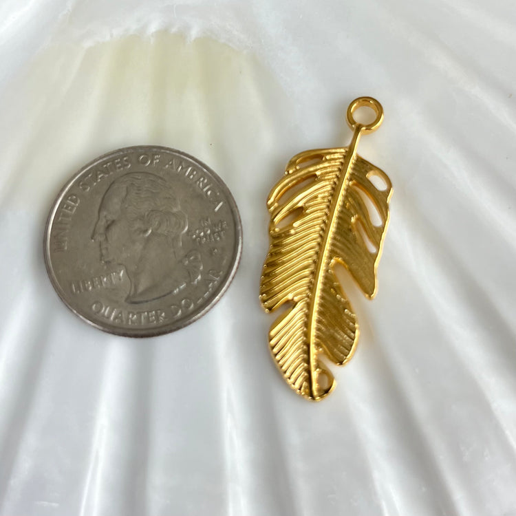 Big Feather Charm XMTX Collections