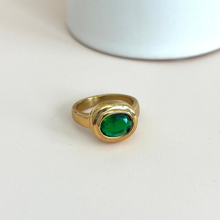 Blanca Hallow Statement Ring XMTX Collections