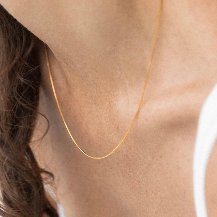 Round Snake Necklace XMTX Collections
