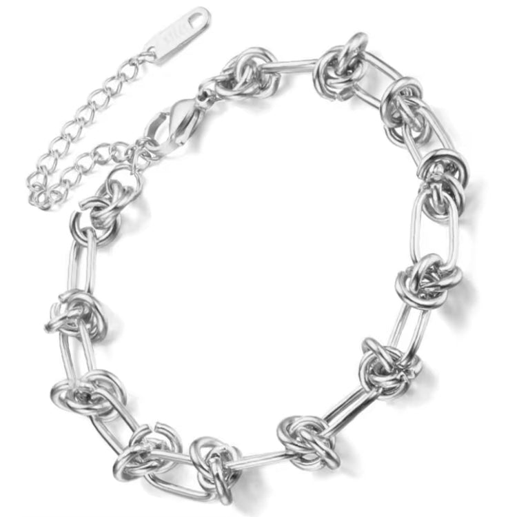 Knots & Twists Chain Bracelet XMTX Collections