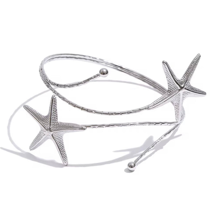Starfish Upper Arm Cuff Bracelet XMTX Collections