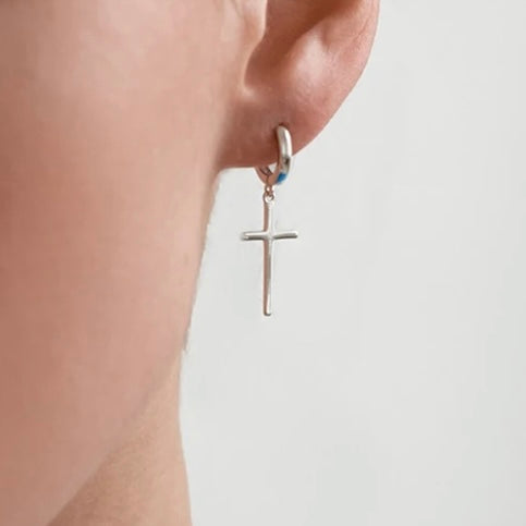 Cross Mini Hoop Earrings XMTX Collections