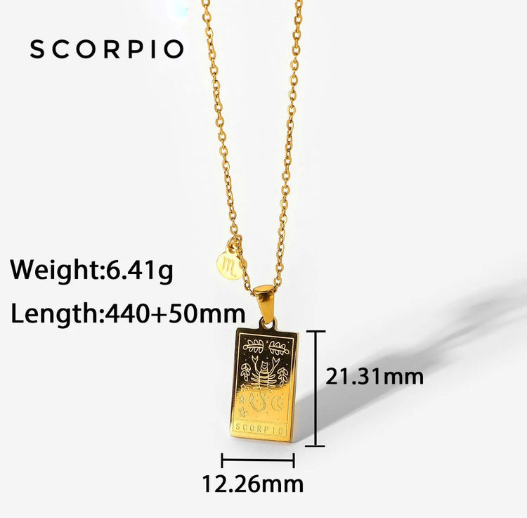 Zodiac Reversible Necklaces XMTX Collections
