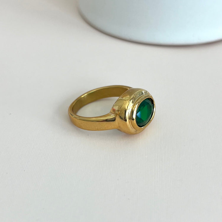 Blanca Hallow Statement Ring XMTX Collections