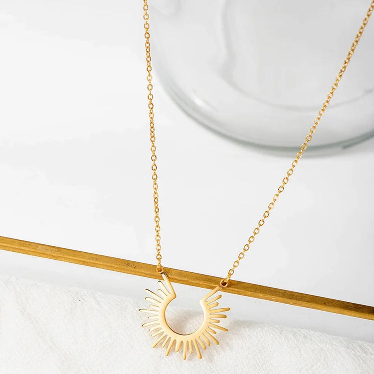 Rise & Shine Sun Necklace XMTX Collections