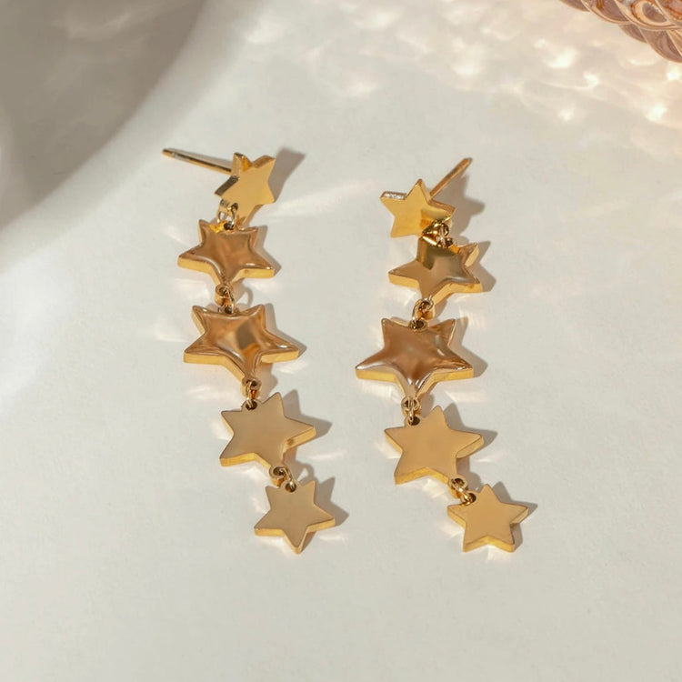 Five Stars Drop Earrings XMTX Collections