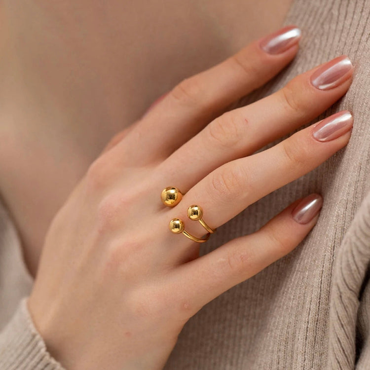 Three Spheres Open Ring XMTX Collections