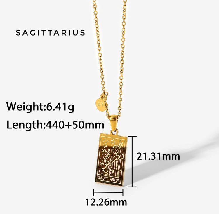 Zodiac Reversible Necklaces XMTX Collections