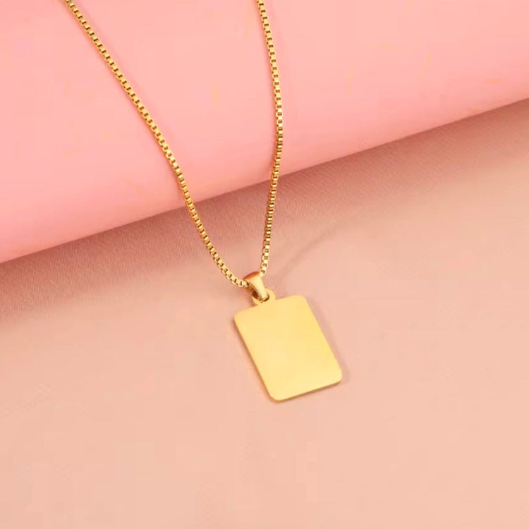 Gold Rectangle Blank XMTX Collections
