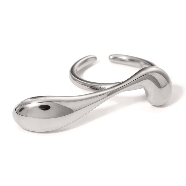 Fluid Wave Open Ring XMTX Collections