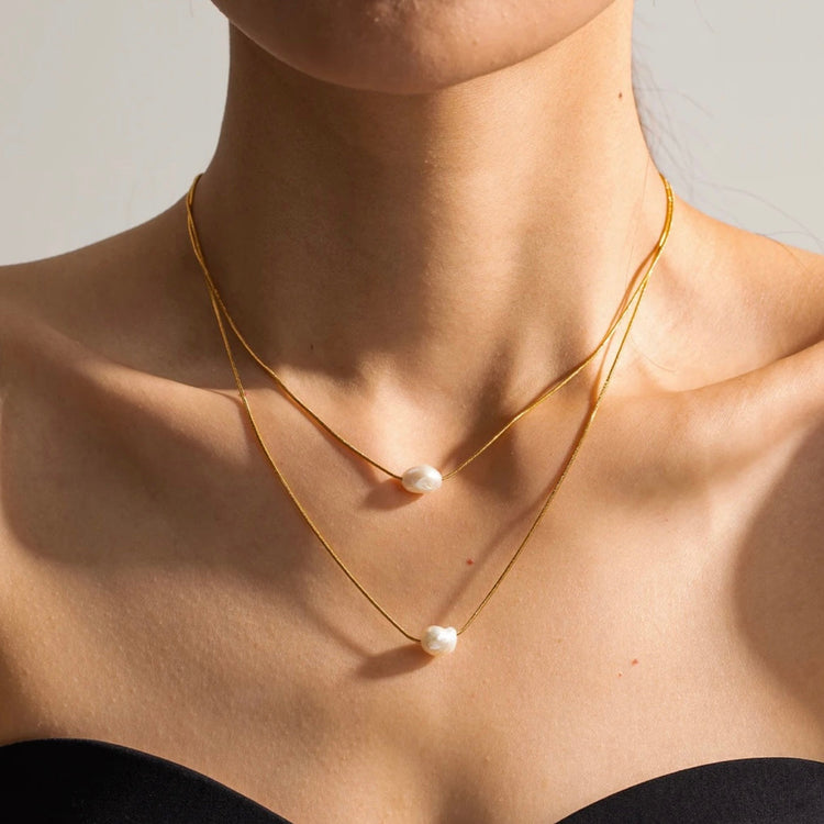 Serenity Double Necklace XMTX Collections