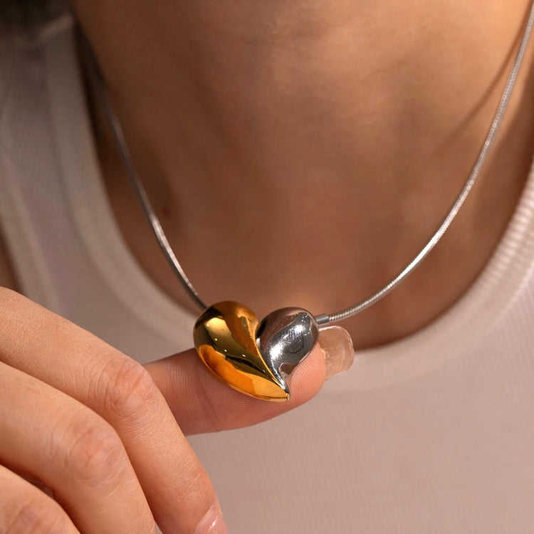 Harper Heart Necklace XMTX Collections