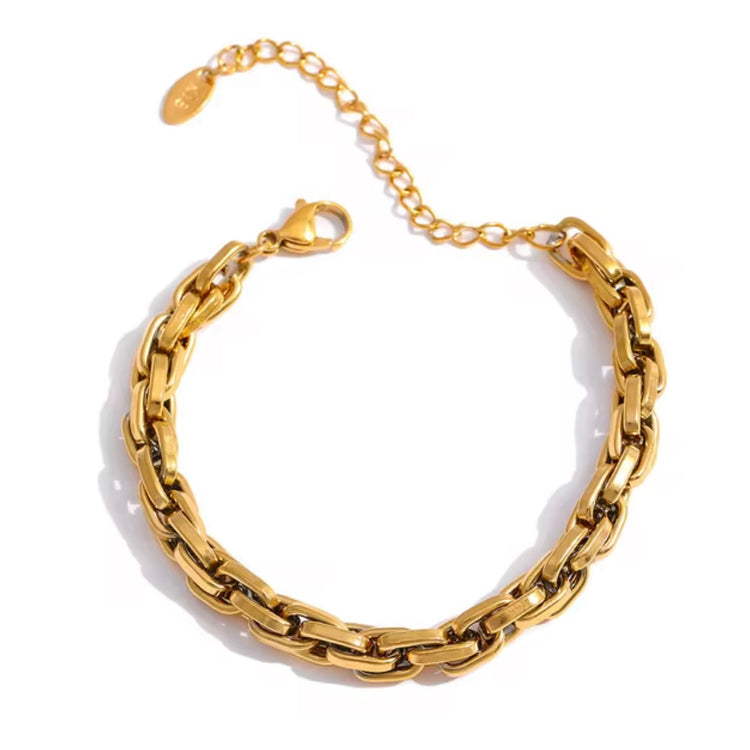 Add a touch of elegance to any outfit with our Nora Luxury Woven Bracelet. Made with intricate weaving and high-quality materials, this bracelet pairs perfectly with our matching Nora Luxury Necklace for a sophisticated and stylish look. Elevate your accessory game with this beautiful and timeless piece.
316L Stainless Steel
6 inches long+ 2 " extension
Non Tarnish, Hypoallergenic and water resistant.
