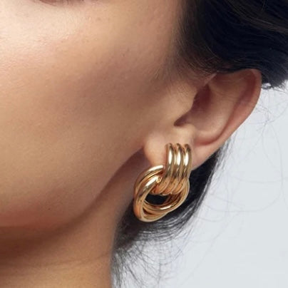 Calista Knot Earrings XMTX Collections