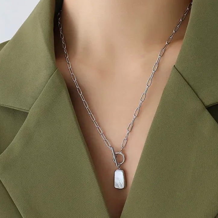 Eden Paperclip Necklace XMTX Collections