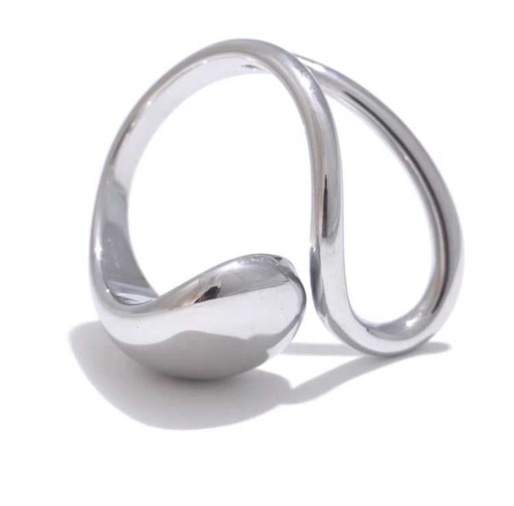 Experience the art of modern luxury with our Galiya Open Ring. The abstract open design creates a sophisticated and exclusive statement piece, sure to start conversations. Elevate your style and be the center of attention with this uniquely elegant ring.
Fits SIZE - 6/7/8 Adjustable
Stainless Steel 18K Gold PVD Plated - Made to last!
Hypoallergenic, Tarnish free