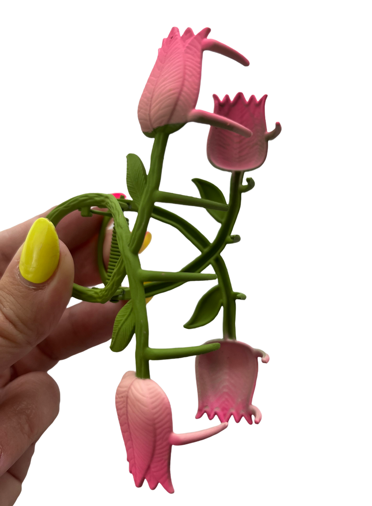 2 Tulips š·š·Metal Hair Claw Clip XMTX Collections