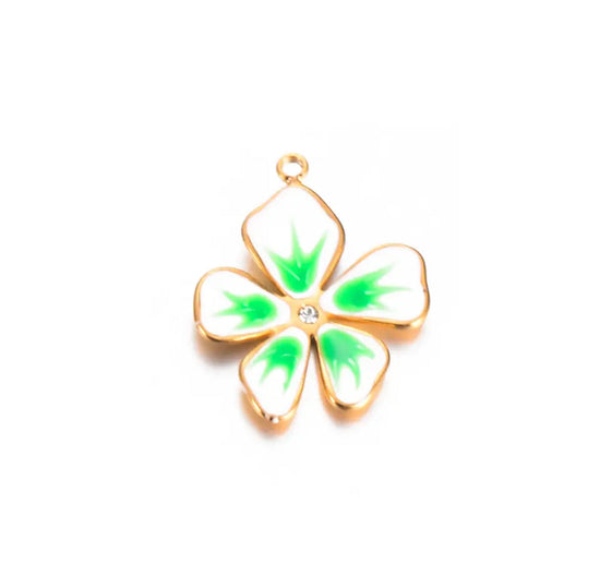 White and Green Flower XMTX Collections