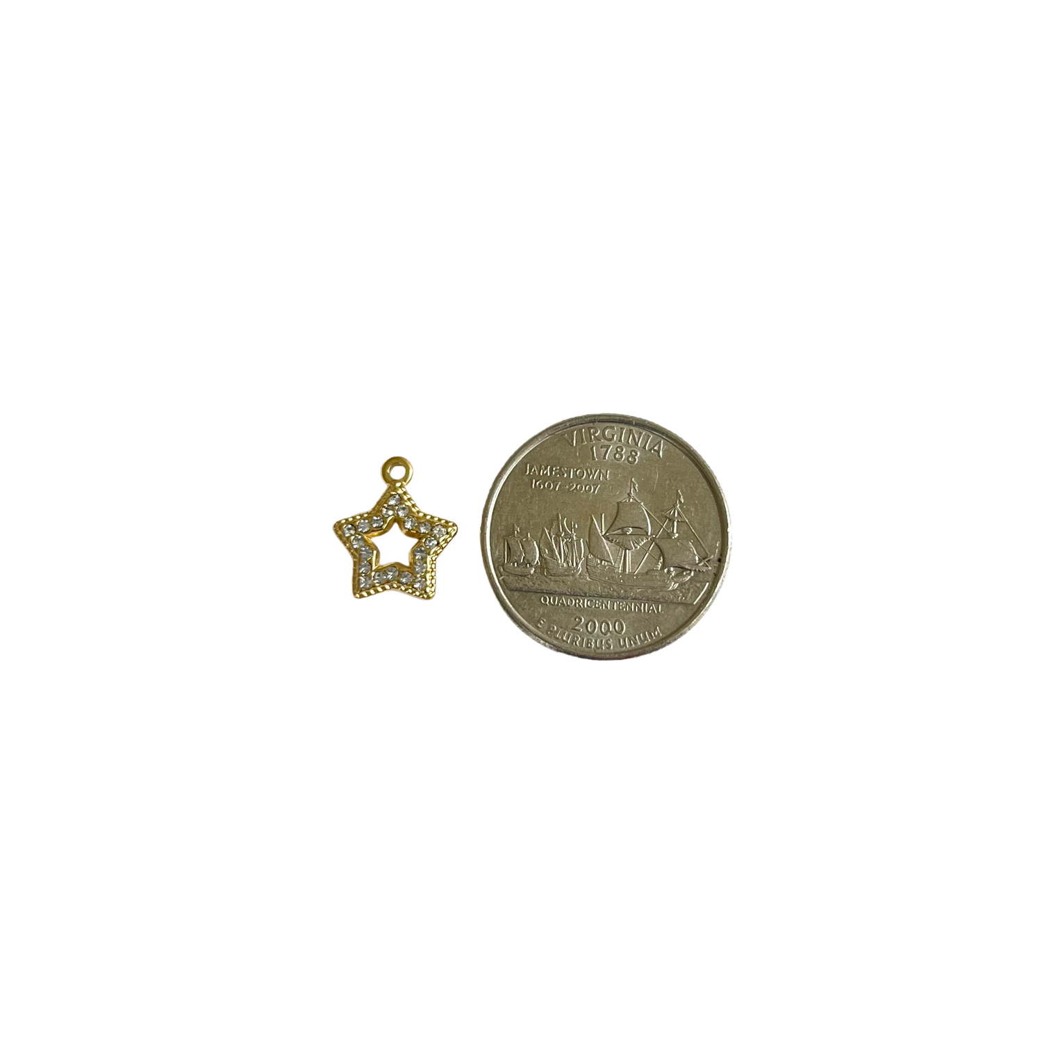 Rhinestone Star Charm XMTX Collections