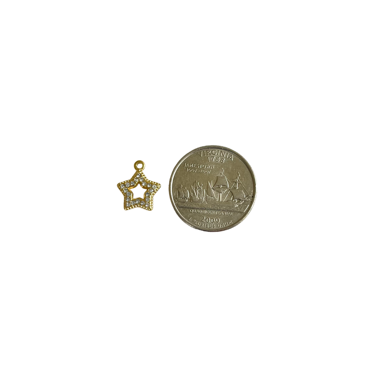 Rhinestone Star Charm XMTX Collections