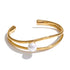 Mae Pearl Bangle Bracelet XMTX Collections