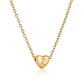 Heart Initial Necklace XMTX Collections