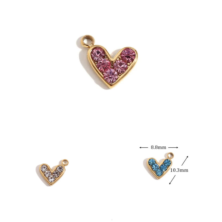 Rhinestone Hearts