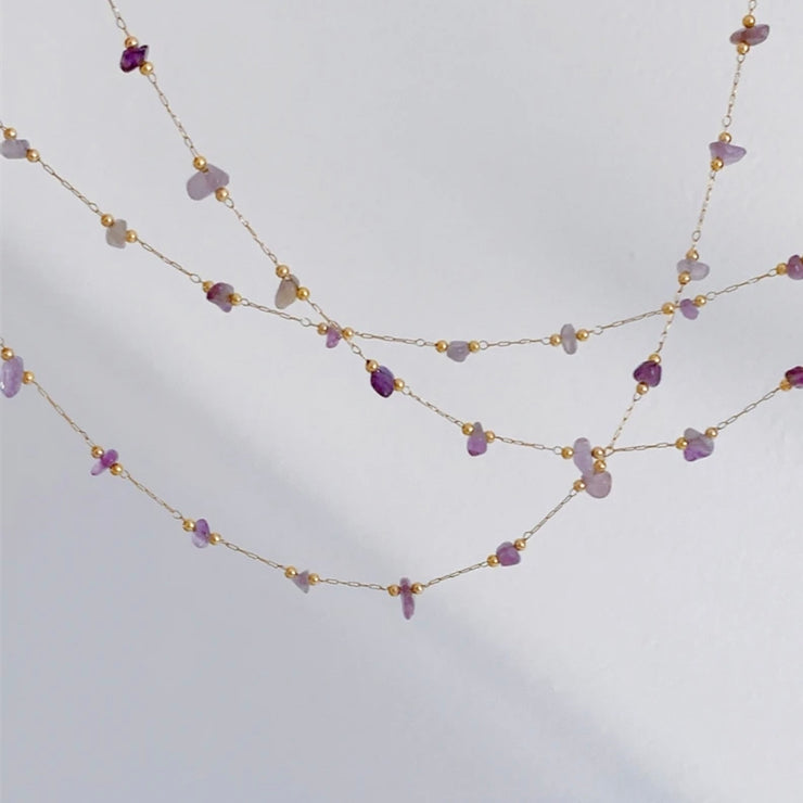 Angelina Amethyst Necklace