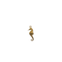 Gold Seahorse Charm XMTX Collections