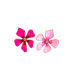 Pink Flower Charm XMTX Collections