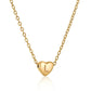 Heart Initial Necklace XMTX Collections