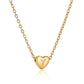 Heart Initial Necklace XMTX Collections