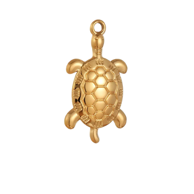 Gold Turtle Charm